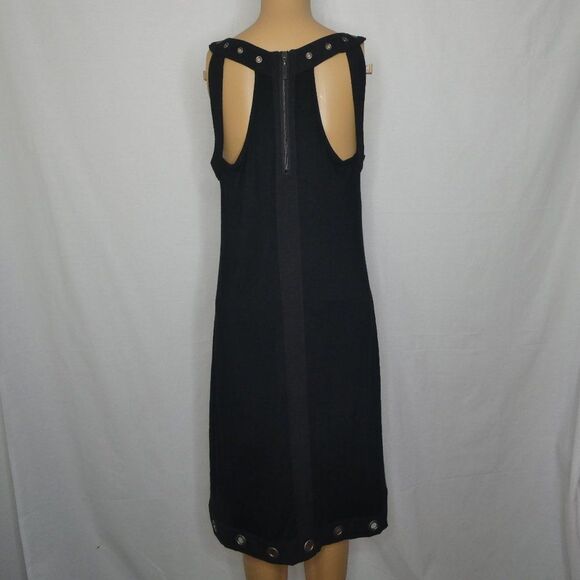 Nor Denmark Grommet Cage Cutout Little Black Dress - Picture 6 of 9